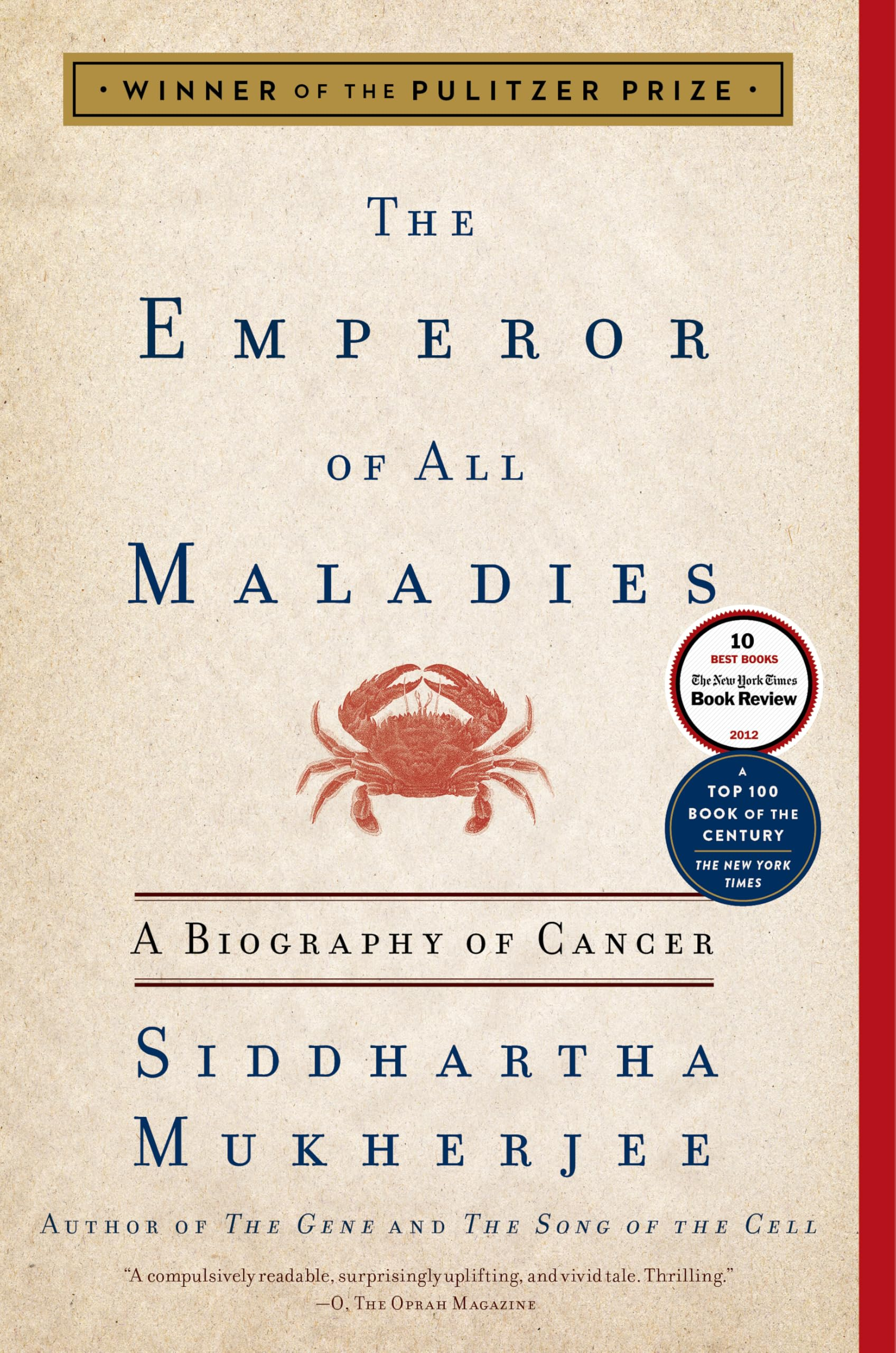 The Emperor of All Maladies cover